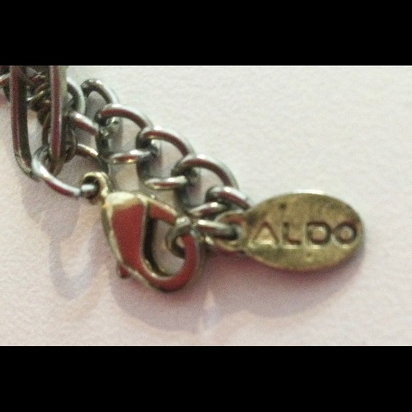 Aldo large pendant necklace. Bling, beads, tassels - Picture 3 of 5